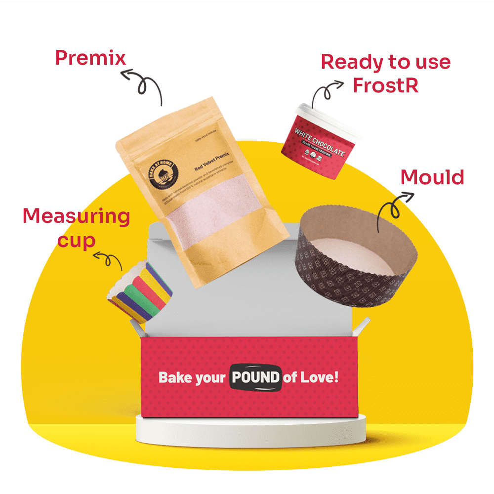 Original Red Velvet DIY Cake Kit