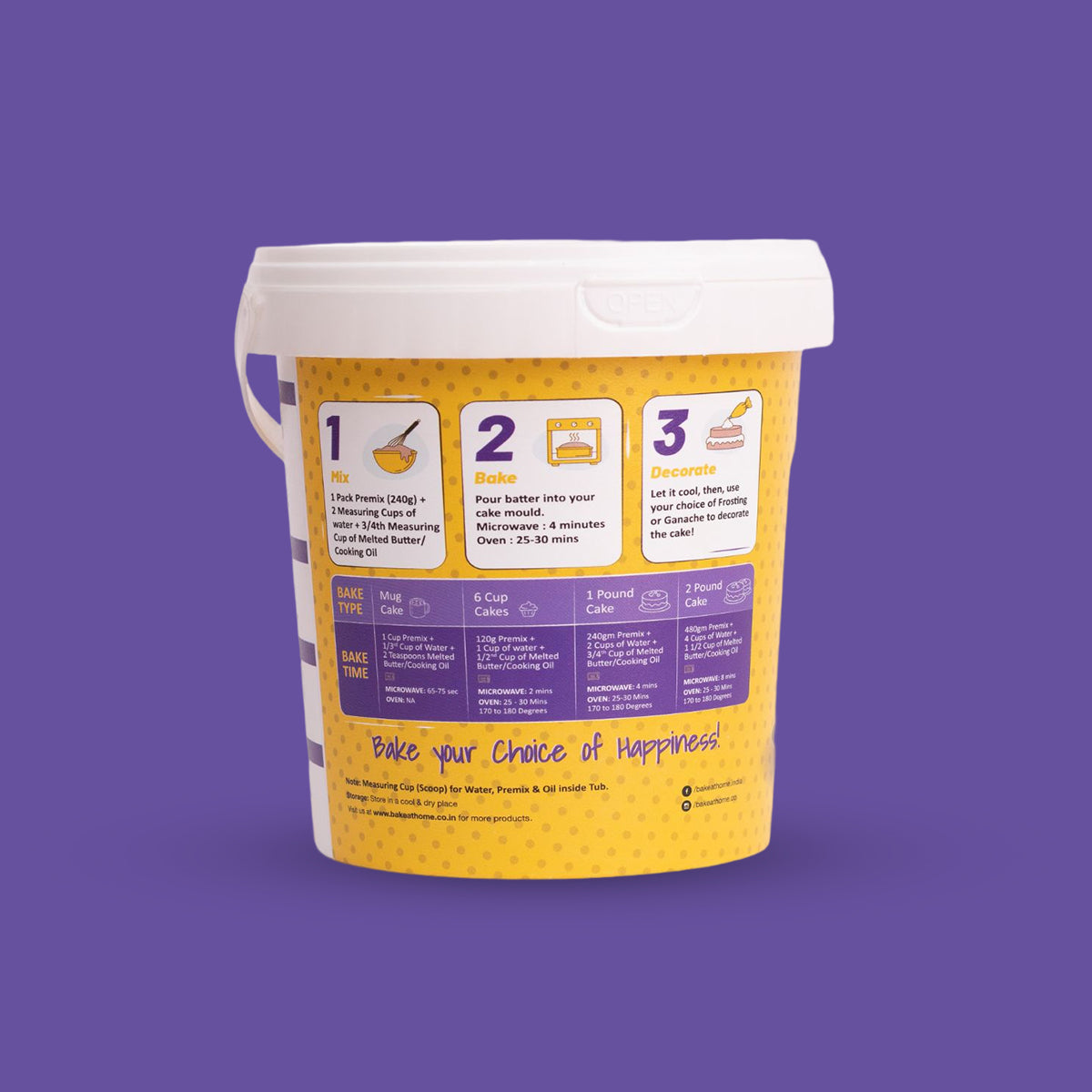 Vanilla Bean Cake Mix | 480g