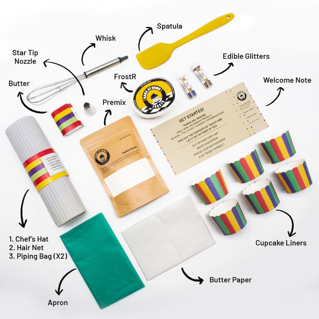 Vanilla Cupcake DIY Kit
