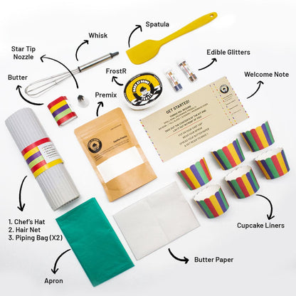 Vanilla Cupcake DIY Kit